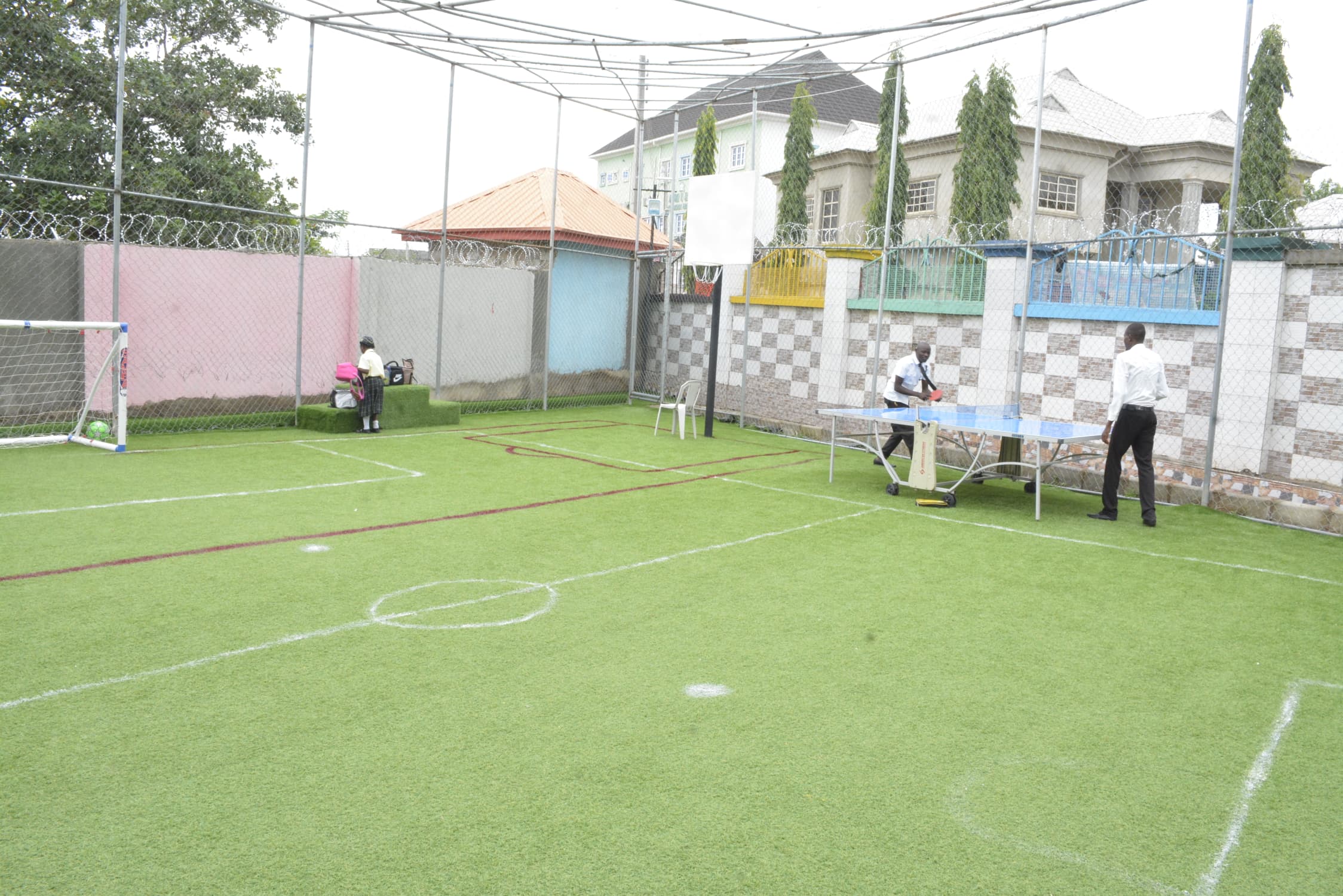 Multi-Sport Court – Football, Basketball & Table Tennis